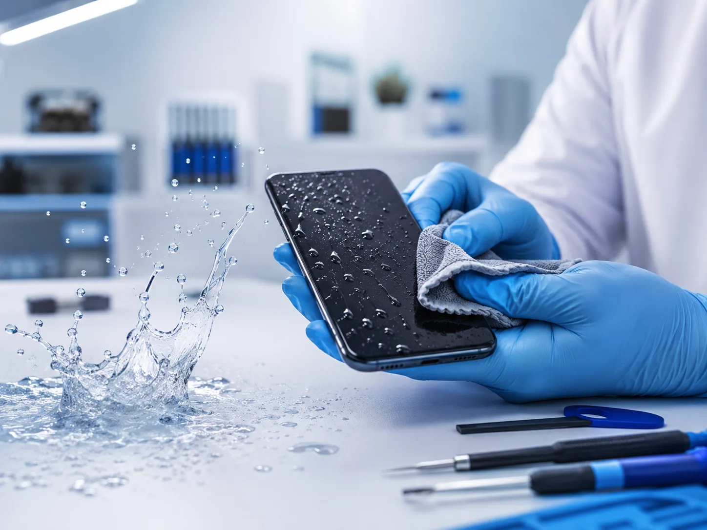Water damaged phone repair in Lahore